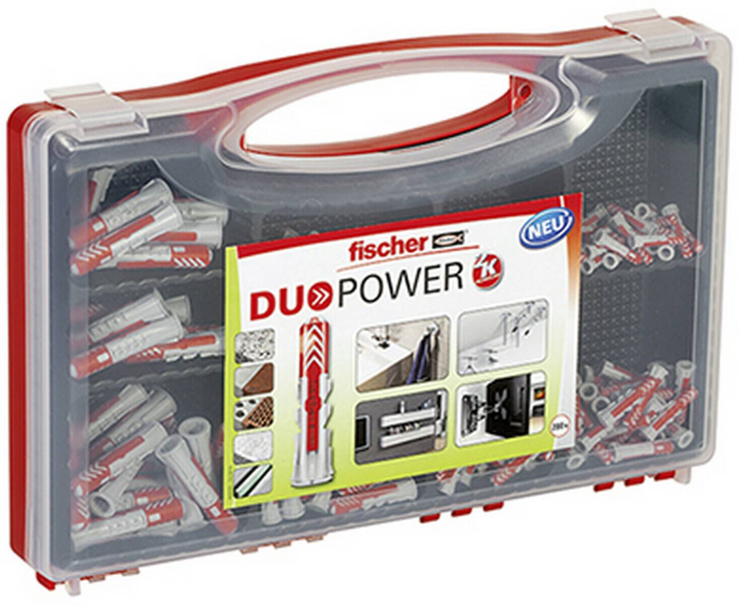 Fischer REDBOX DUOPOWER 535973 Tacos de fijación