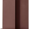 Muebles de diseño Muuto Folded shelf high deep red (24063)