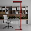 Arcchio LED floor lamp Logan Basic bright red 6,000 lm dimmable Lámparas