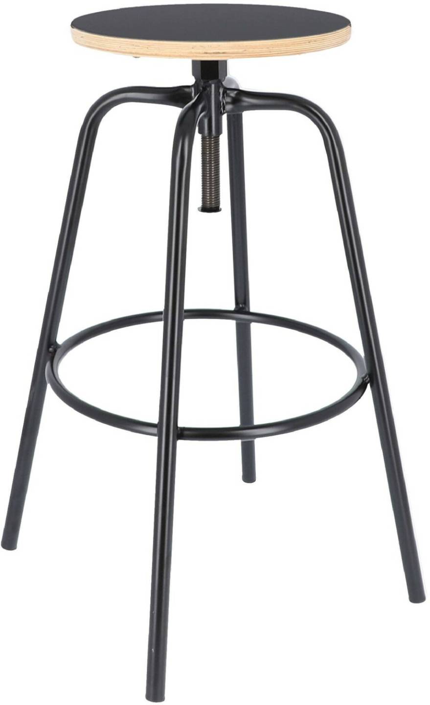 Jan Kurtz Paris swivel stoolblack negro Jan Kurtz Paris swivel stool