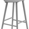 Muuto Nerd bar stool gray (32063) Muebles de diseño