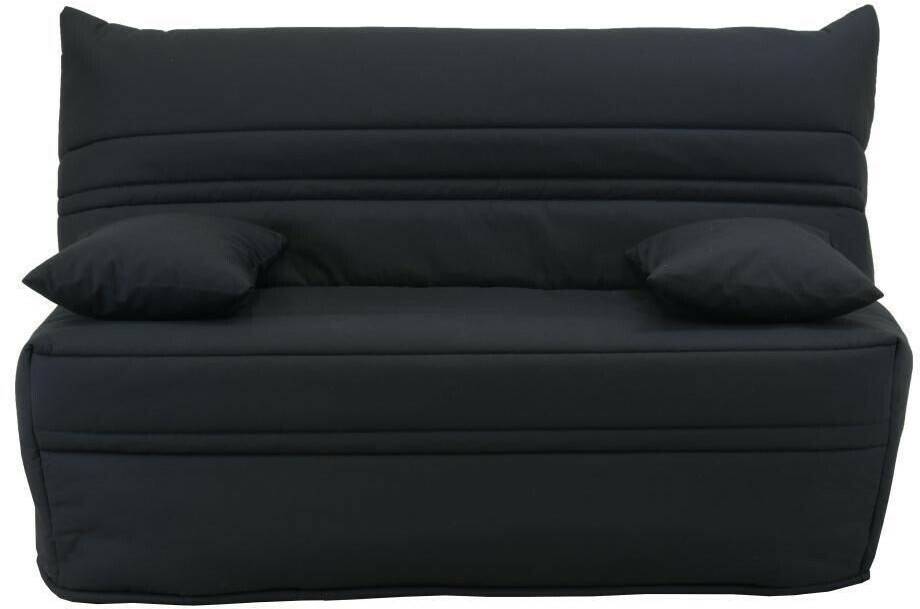 Kauf-Unique Sofa bed - closing aid - cotton - 160 x 200 cm - black - CANYON III Sofás