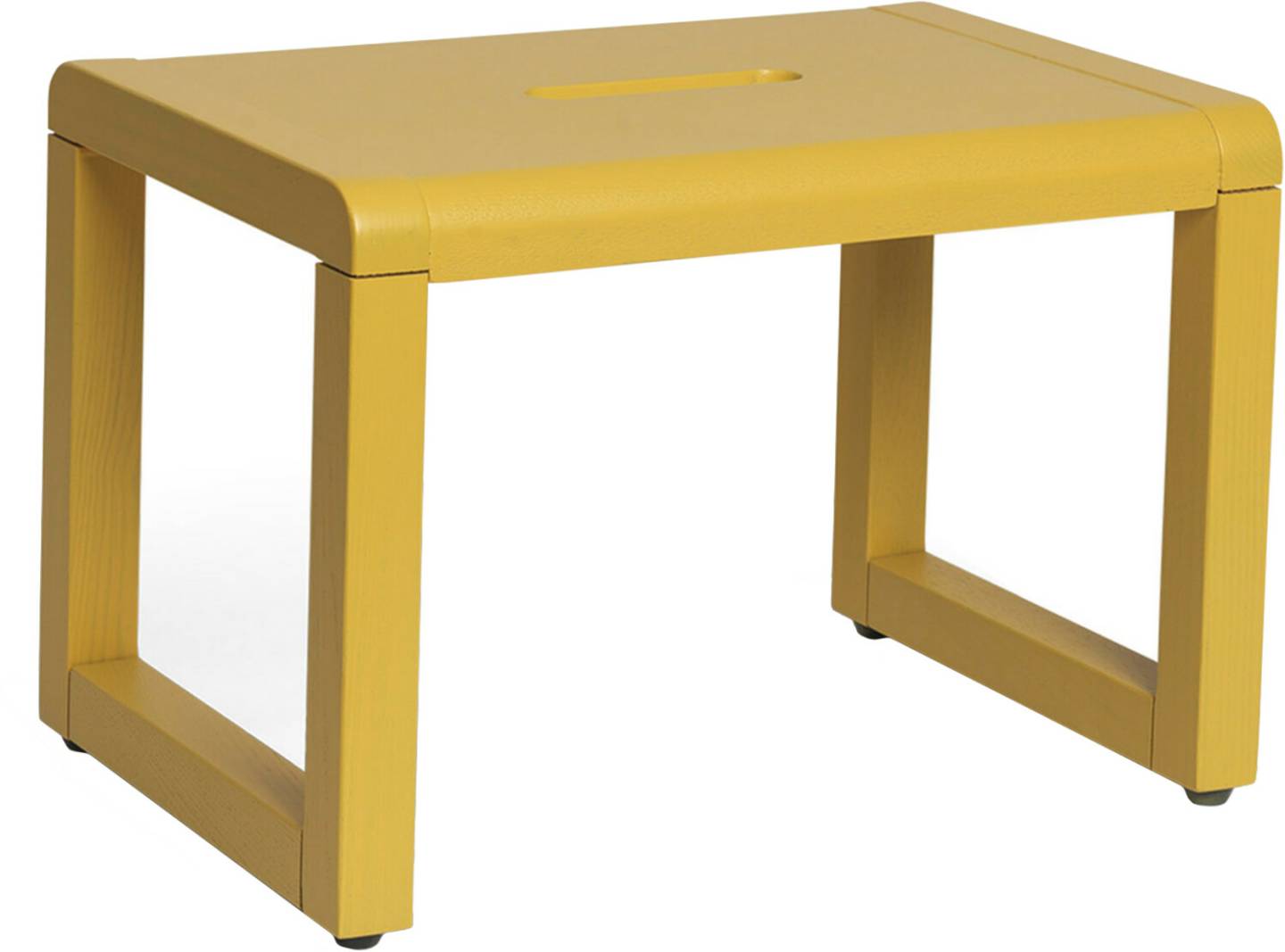 ferm LIVING Little architect Stool 33x23x23 cm Yellow Muebles de diseño