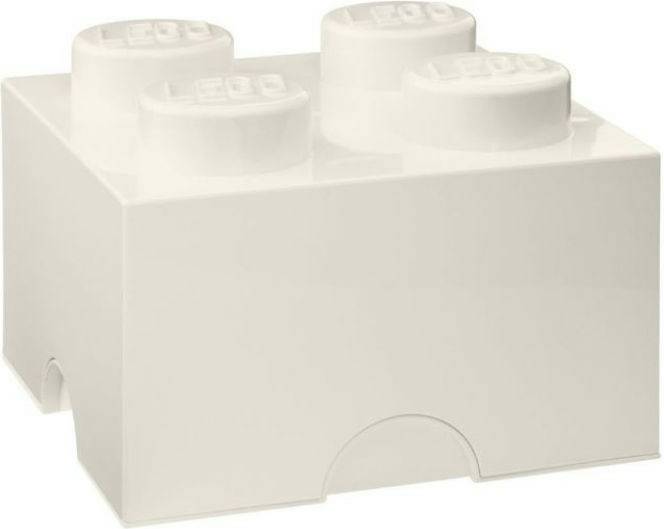 LEGO Bloque de almacenaje 2 x 2blanco Cajas para juguetes