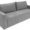 Skraut Home Sofa bed Cloud 225x92x92cm light gray Sofás