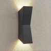 Lucande Maniela LED outdoor wall light, Up/Down Lámparas de exterior