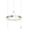 Lucande Lyani LED pendant lamp, 3 rings, different heights Lámparas