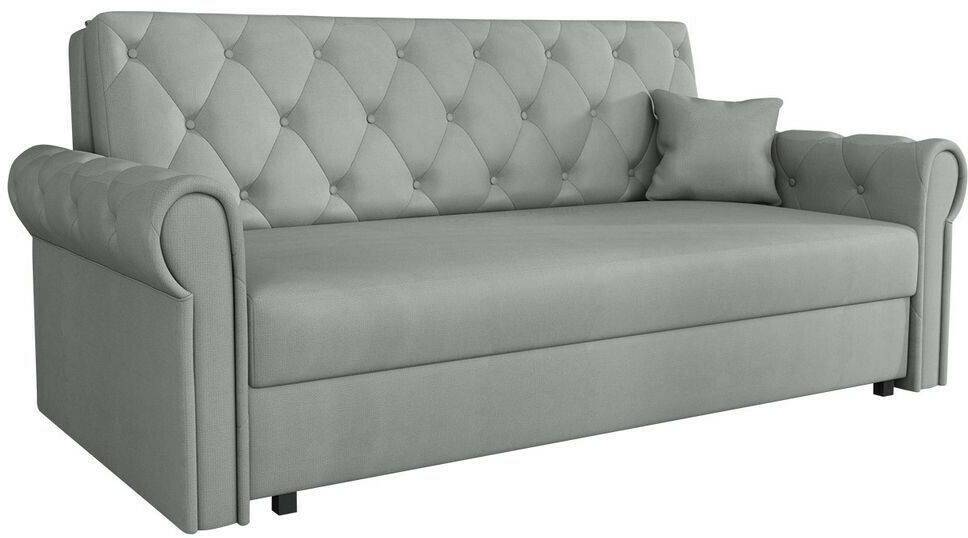 Sofás Mirjan24 Sofa bed sofa Viva Roma IV with sleep function/bed box upholstered couch (Kronos 53)