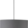 Lámparas Schöner Wohnen Pina hanging lamp, simple, dark gray