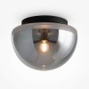 Maytoni Ceiling light Glassy smoke grey Ø 31.5 cm glass Lámparas