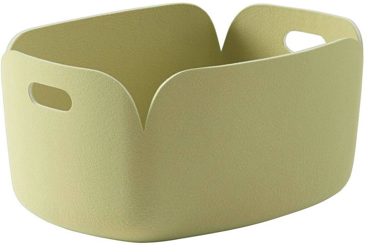 Muuto Restore Basket23x35x48cm Beige Green Muuto Restore Basket