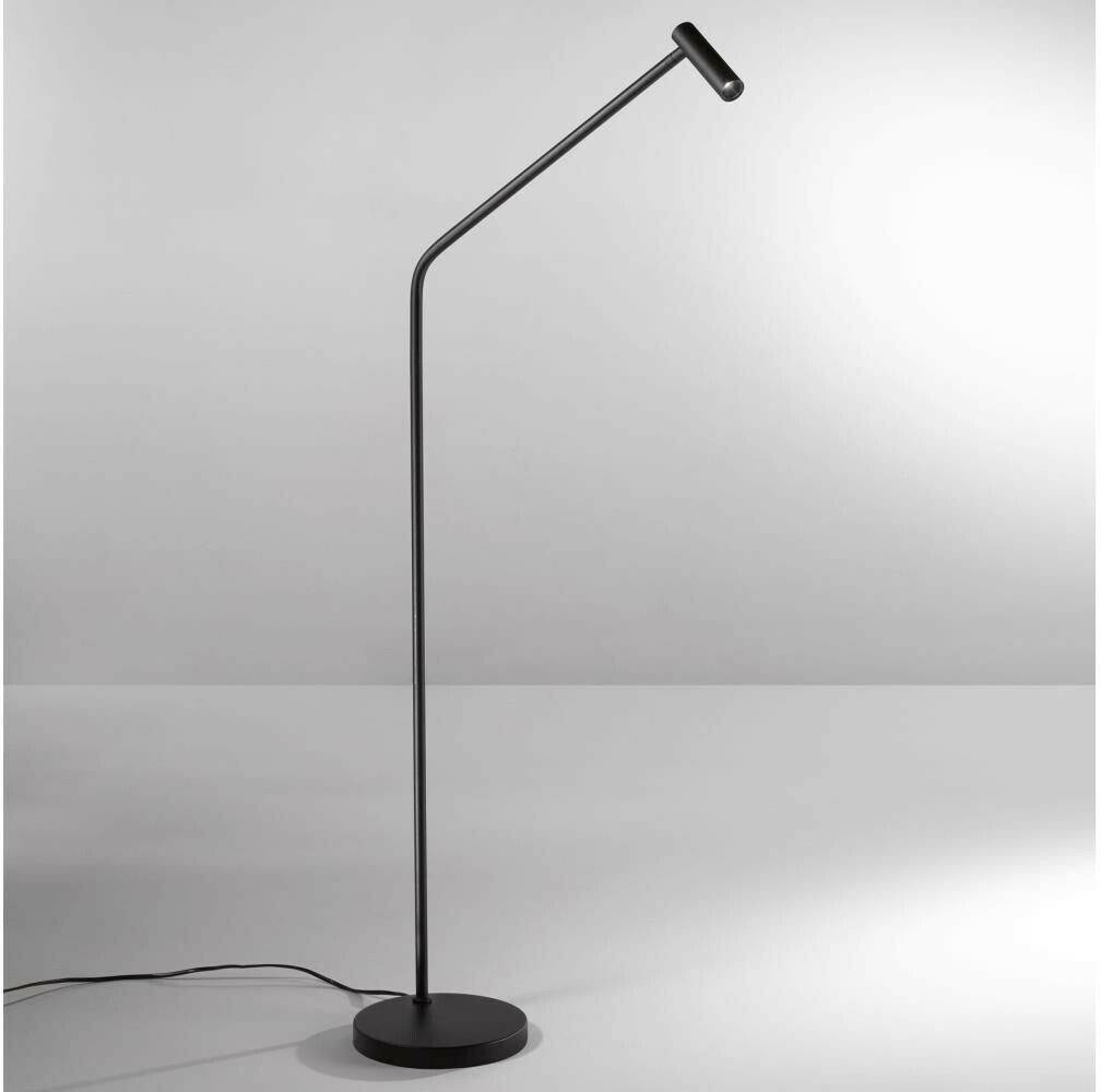 IDEAL LUX LED floor lamp EASY LED/3.5W/230V CRI 90 black Lámparas