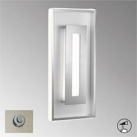 Lámparas Fischer & Honsel 30053 LED wall light Bug chrome ed 3000K dimmable