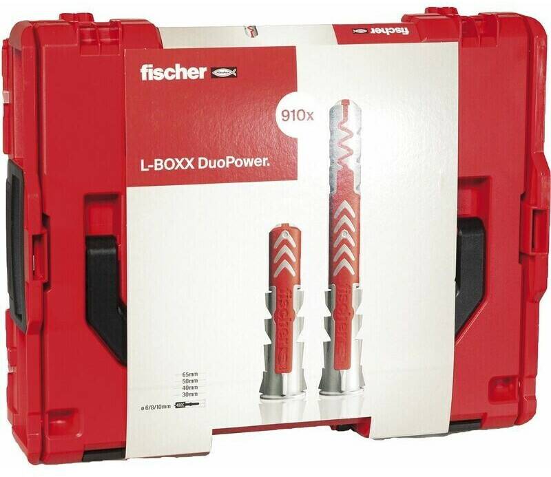 Fischer DuoLine L-Boxx 560492 Tacos de fijación