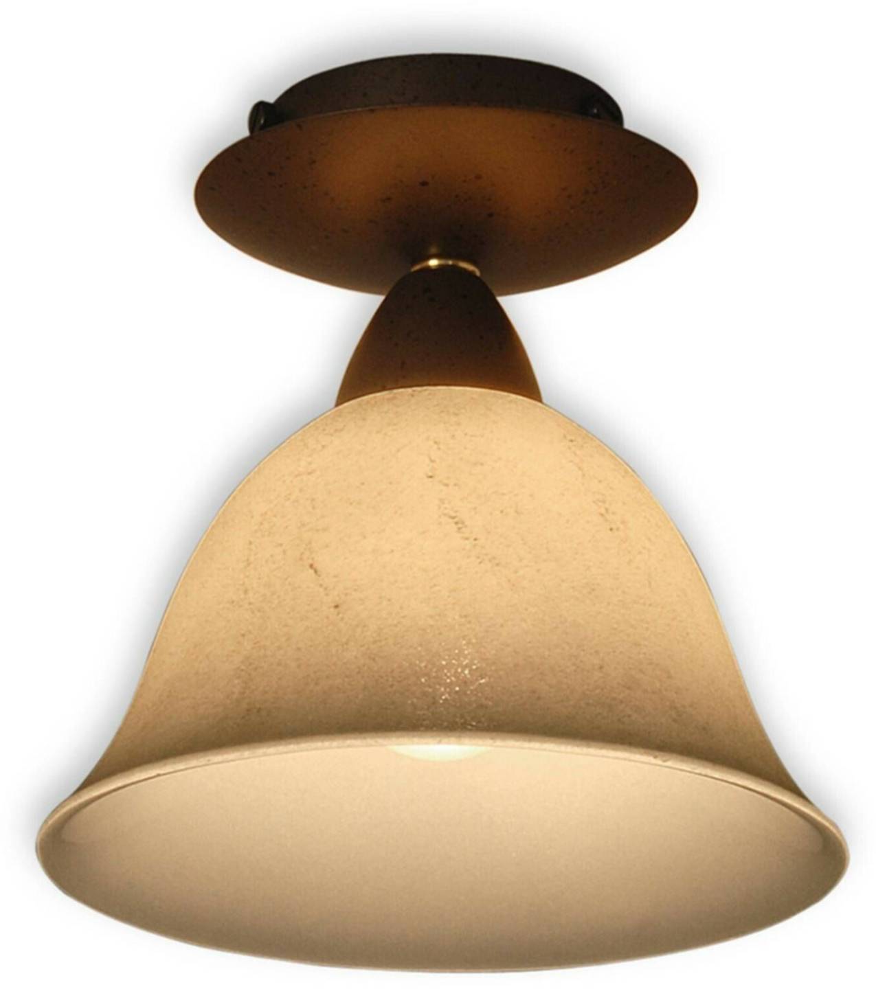 Lámparas Menzel Pusta ceiling light with Scavo smoked glass