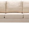 vidaXL 3-seater sofa cream fabric (288716) Sofás