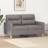 Sofás vidaXL 2-seater sofa taupe 120 cm fabric (359234)