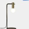 LEDS-C4 Nude Curved table lamp E27 gold/black Lámparas