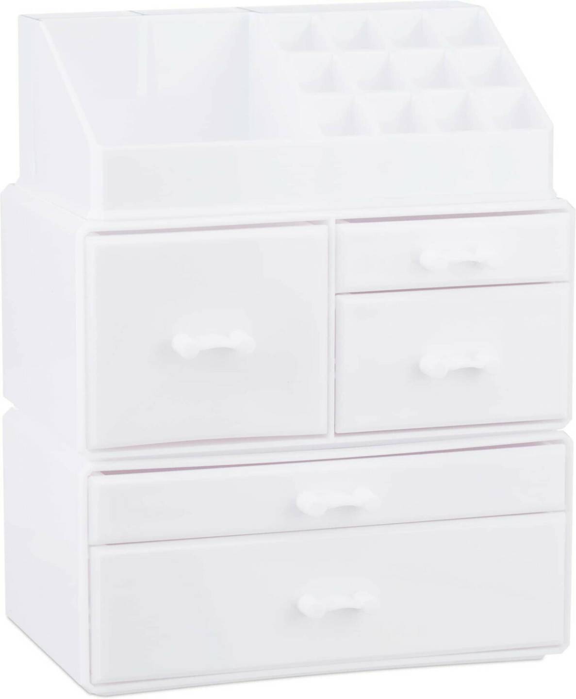 Relaxdays Make-up organizer 29.5x23.5x14cm Cajas almacenaje