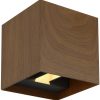 Globo 34168W - LED outdoor wall light VERONIKA 2xLED/3W/230V IP44 brown Lámparas de exterior