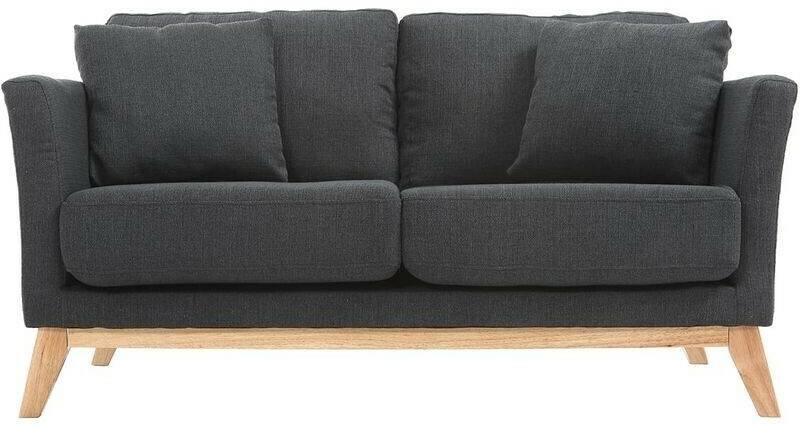 Miliboo 2-Seater Sofa OsloDark Grey Sofás