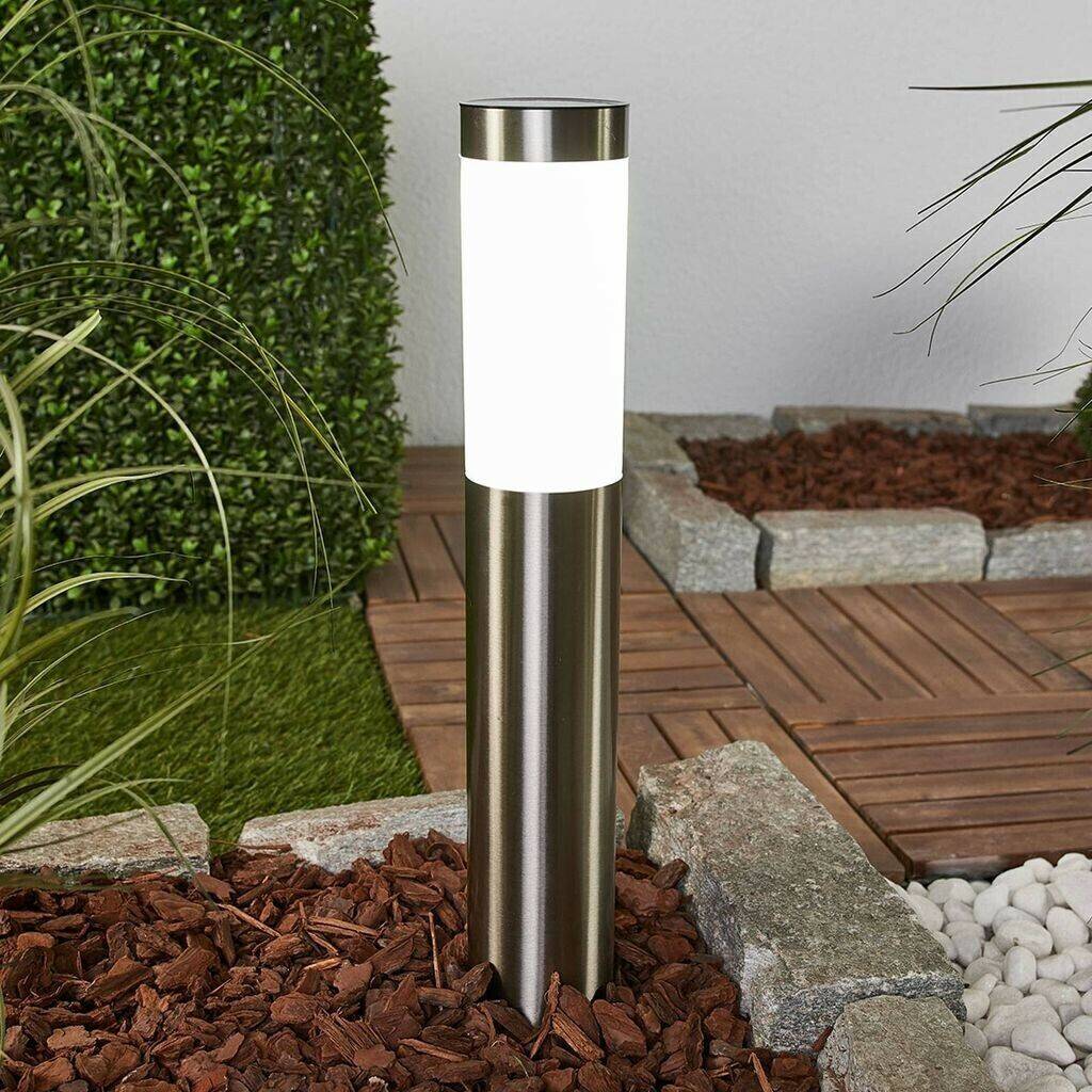 Lámparas de exterior Lindby Aleeza LED solar lamp with ground spike