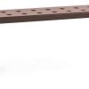 Muebles de diseño HAY Balcony bench metal 119,5 cm ironred