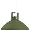 Lámparas Jieldé Beaumont B360 pendant lamp matt olive green