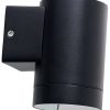 Lámparas de exterior Dyberg Larsen Stege outdoor wall lamp, single-bulb