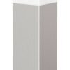 ledscom.de POLLY bollard light for outside, 35cm, chrome, incl. G9 bulb, 501lm, warm white Lámparas de exterior