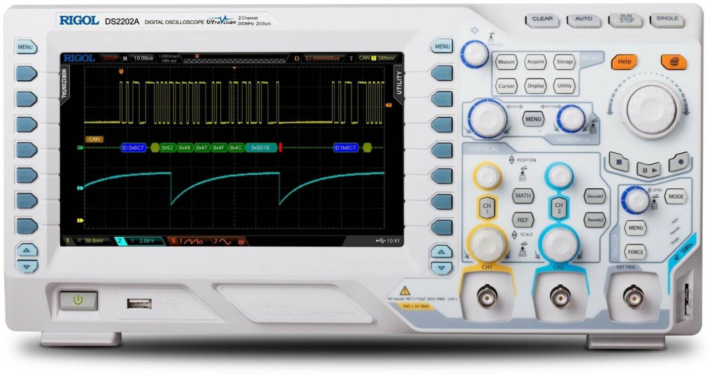 Rigol DS2202A Aparatos de medición