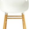 Normann Copenhagen Form Armchair Normann Copenhagen Form Armchairwhite/oak (602763) blanco