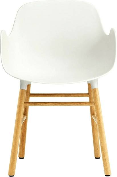 Normann Copenhagen Form Armchair Normann Copenhagen Form Armchairwhite/oak (602763) blanco