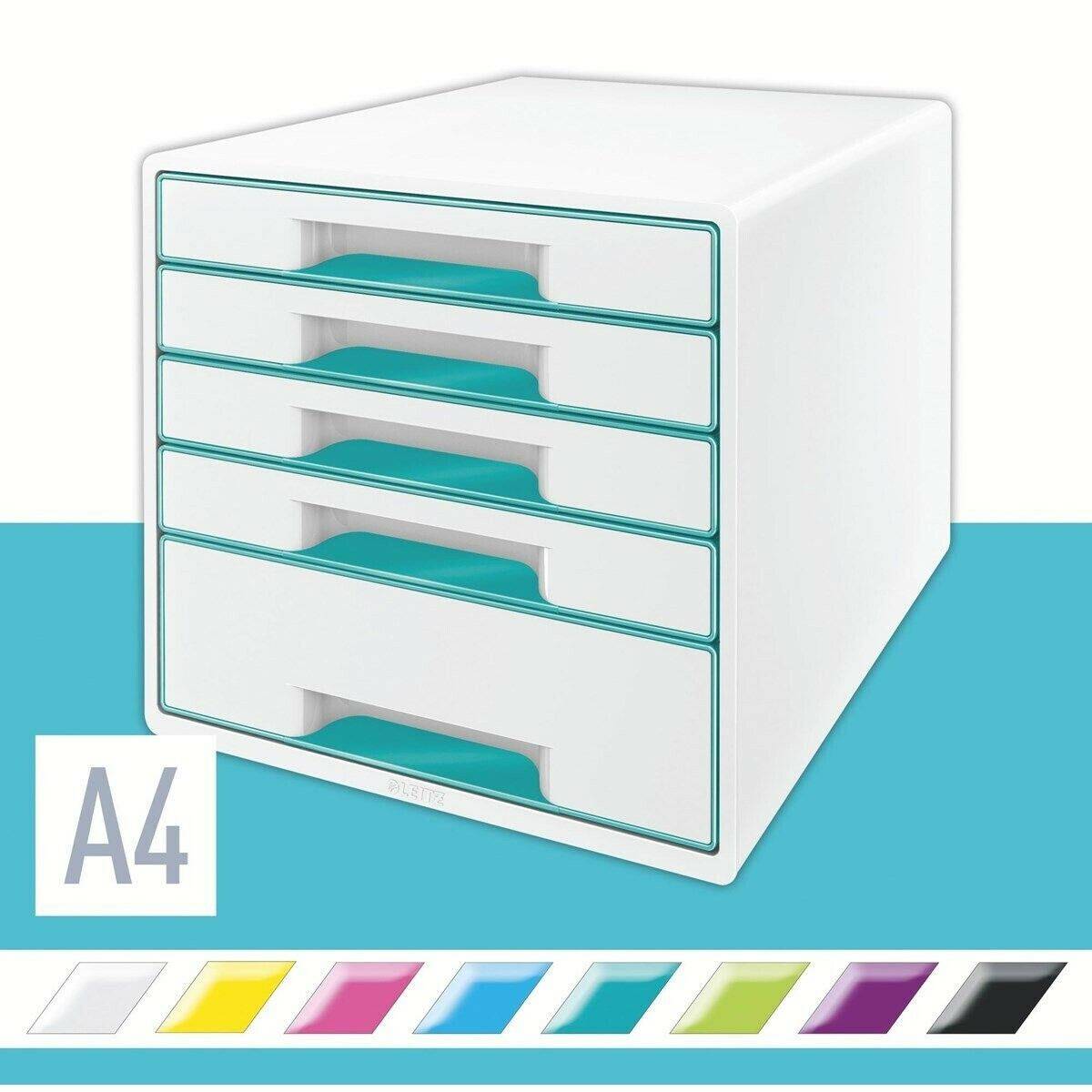 Cajas almacenaje Leitz Wow Cube DIN A4 (5214-20-51)