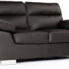 Sofás Habitat et Jardin Leather/PVC DALLAS 169x88x90 cm 2 seater chocolate