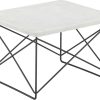 Vitra Occasional Table LTR black/marble (20119519) Muebles de diseño