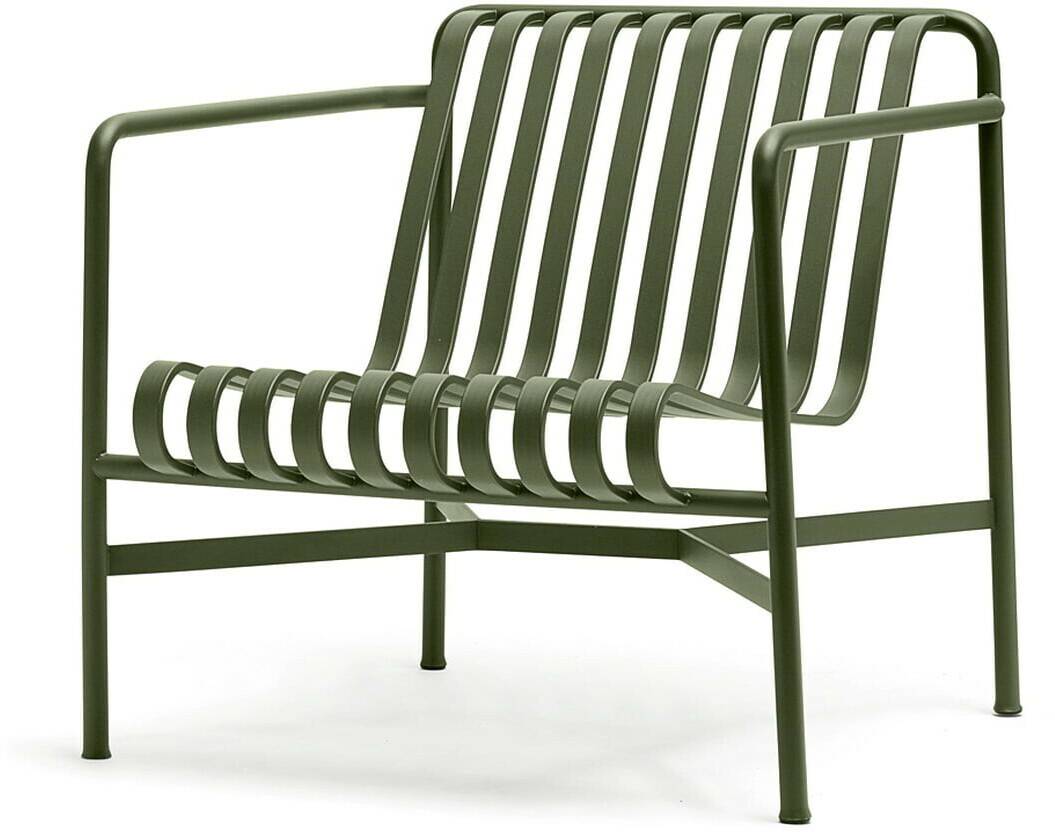 HAY Palissade Lounge Chair HAY Palissade Lounge ChairOlive verde