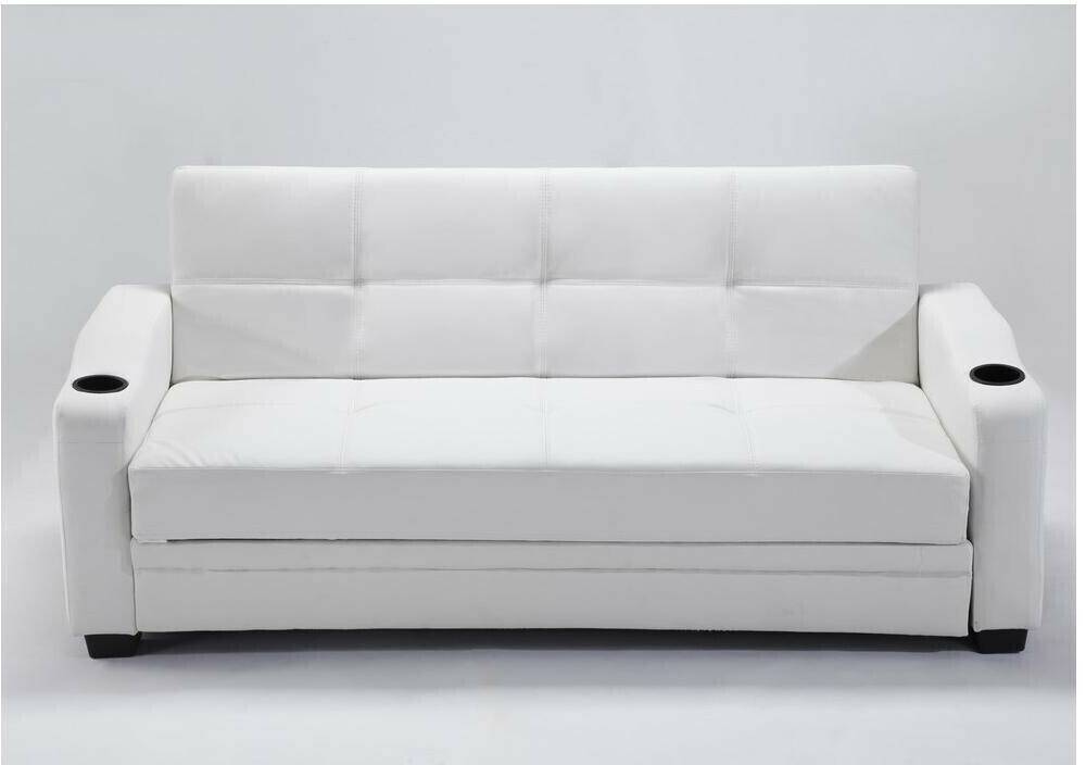 Sofás Kauf-Unique Convertible Sofa MirellaWhite