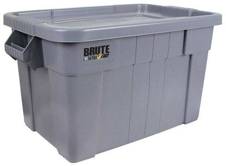 Rubbermaid FG9S3000GRAY Cajas almacenaje