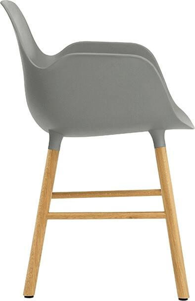 Normann Copenhagen Form Armchair Normann Copenhagen Form Armchairgrey/oak gris