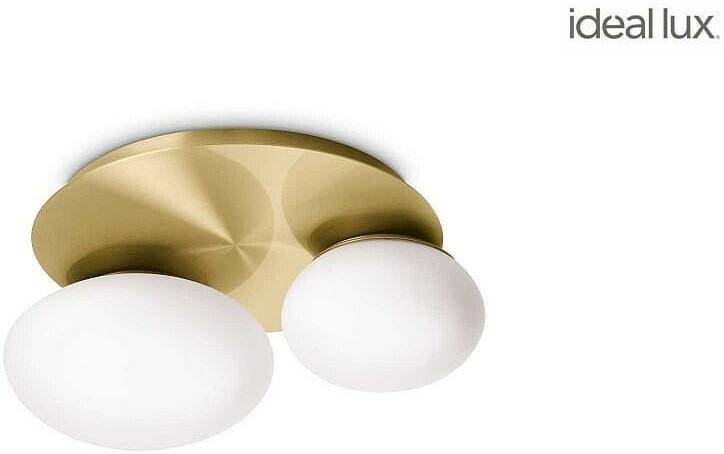 IDEAL LUX LED ceiling light NINFEA 2xLED/9W/230V gold Lámparas