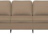 vidaXL 4 pcs. Sofa set with cushions faux leathercappuccino brown faux leather (3201749) Sofás