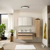 Lámparas Schöner Wohnen Flat LED bathroom ceiling lamp Ø 40 cm