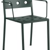 HAY Balcony Dining Armchair green metal 51x81x52 cm darkforest (AB824-B487) (006) Muebles de diseño