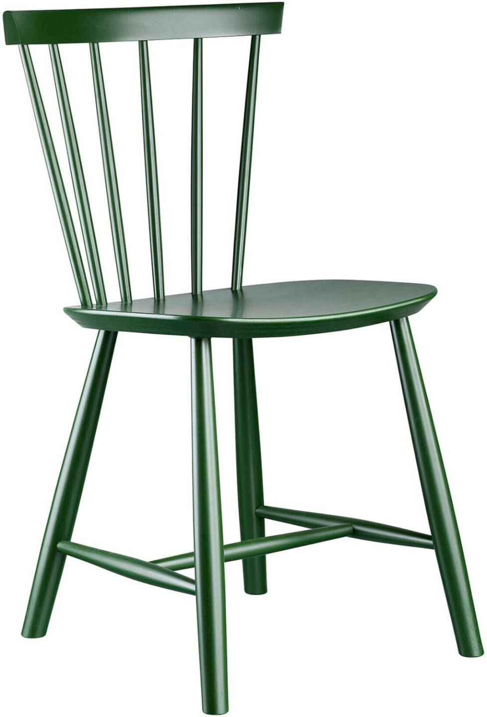 FDB Møbler J46 Chairbottle green verde FDB Møbler J46 Chair