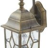 Lámparas de exterior Lindby Purnima wall light in lantern look