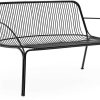 Kartell Hiray garden sofa black 67 x 68 x 121 cm Muebles de diseño