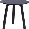 HAY Bella Coffee Table black round 45x39x45 cm (AA683-A354-AA75) (701) Muebles de diseño