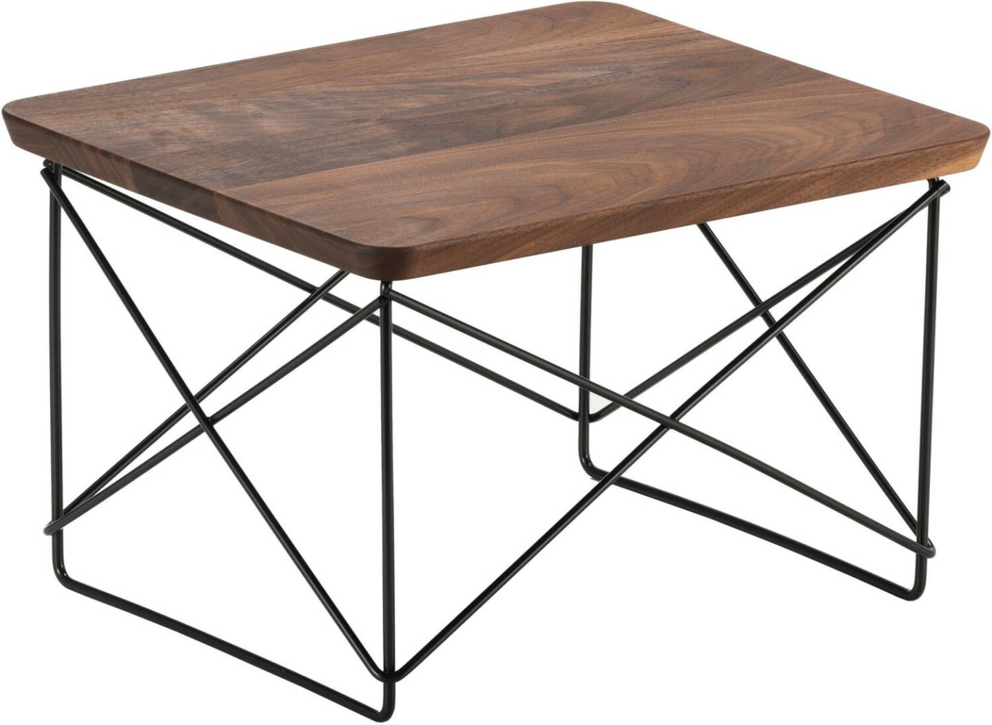 Vitra Occasional Table LTRWalnut/Base black Vitra Occasional Table LTR