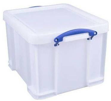 Cajas almacenaje Really Useful Products Box 35 Liters 48 x 39 x 31 cm (35WSTRCB)